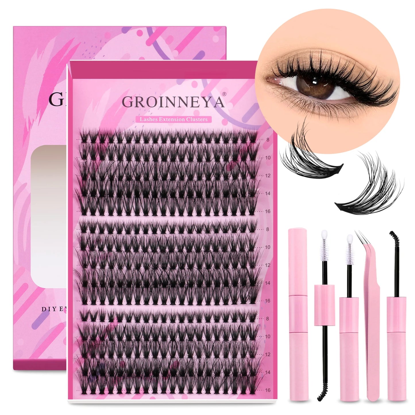 GROINNEYA DIY Lash Extension