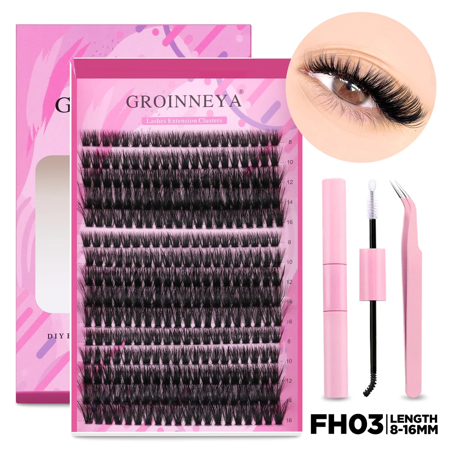 GROINNEYA DIY Lash Extension