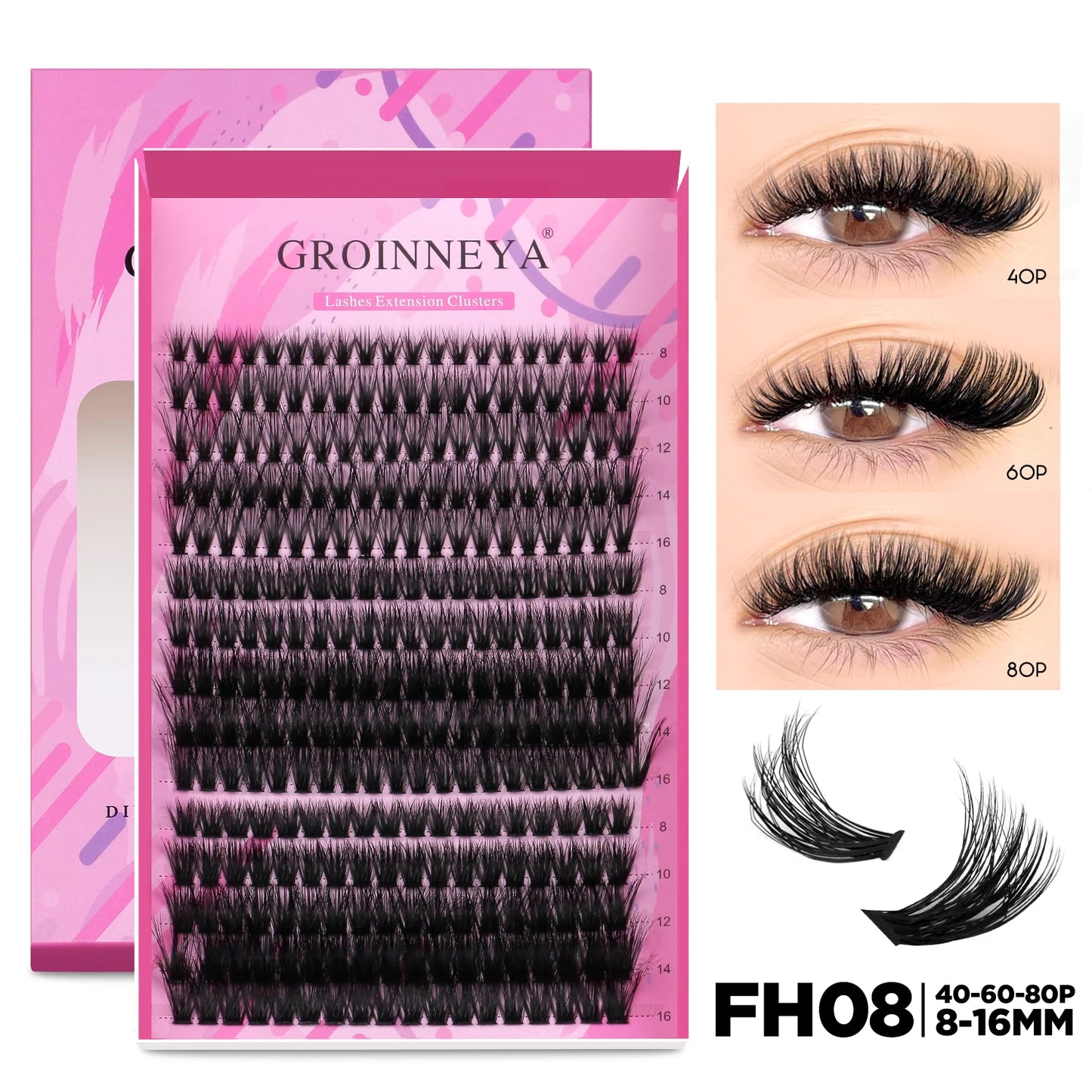 GROINNEYA DIY Lash Extension