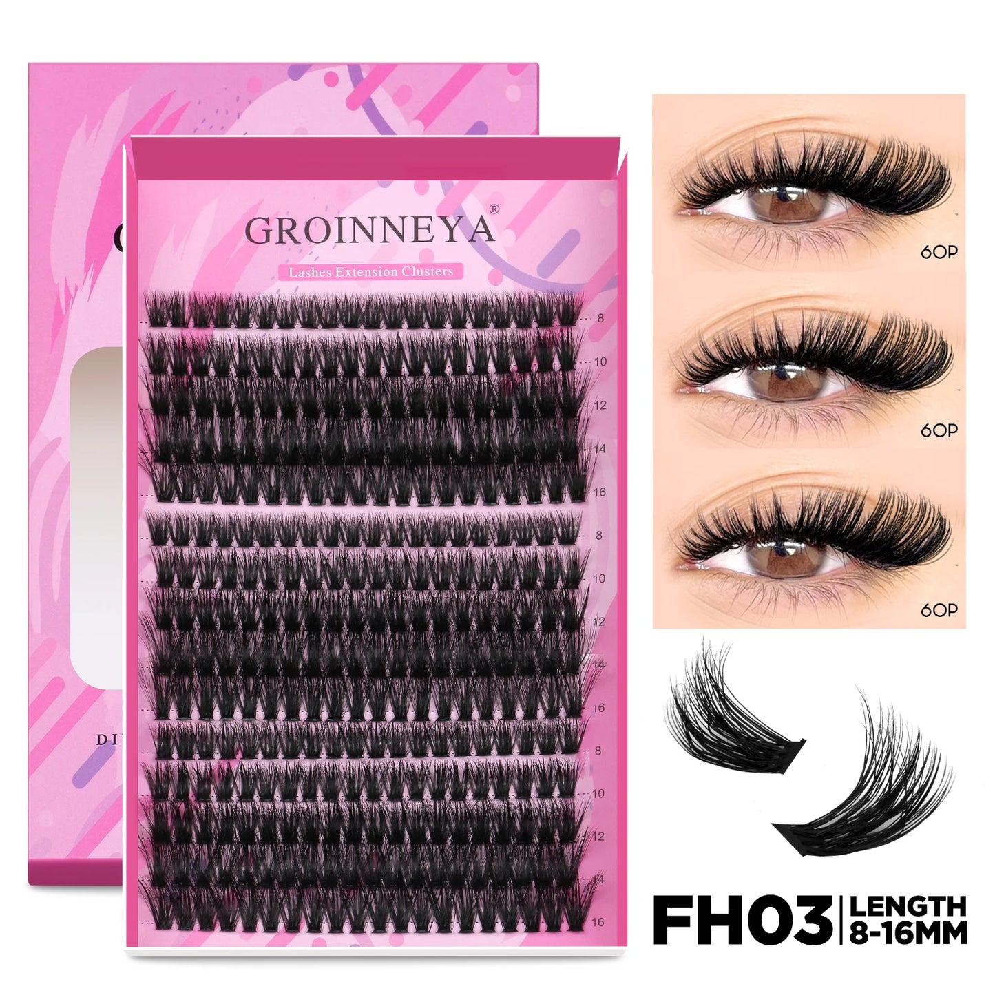 GROINNEYA DIY Lash Extension