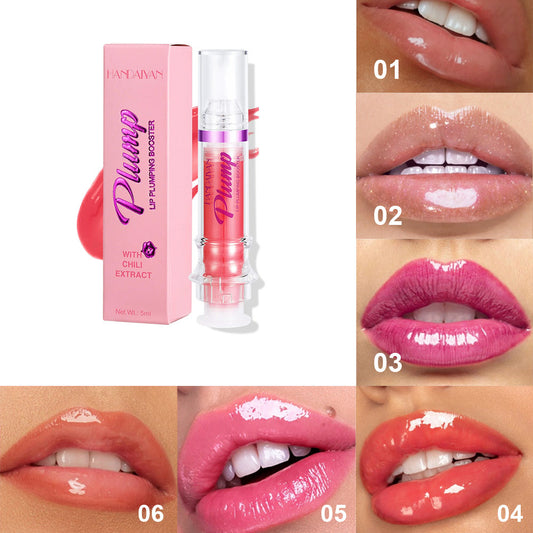 Glossy Luxe: Spicy Lip Honey Liquid Lipstick